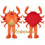 Friendly Crab Mascot Costume