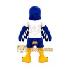 Sport Blue Hawk Mascot Costume