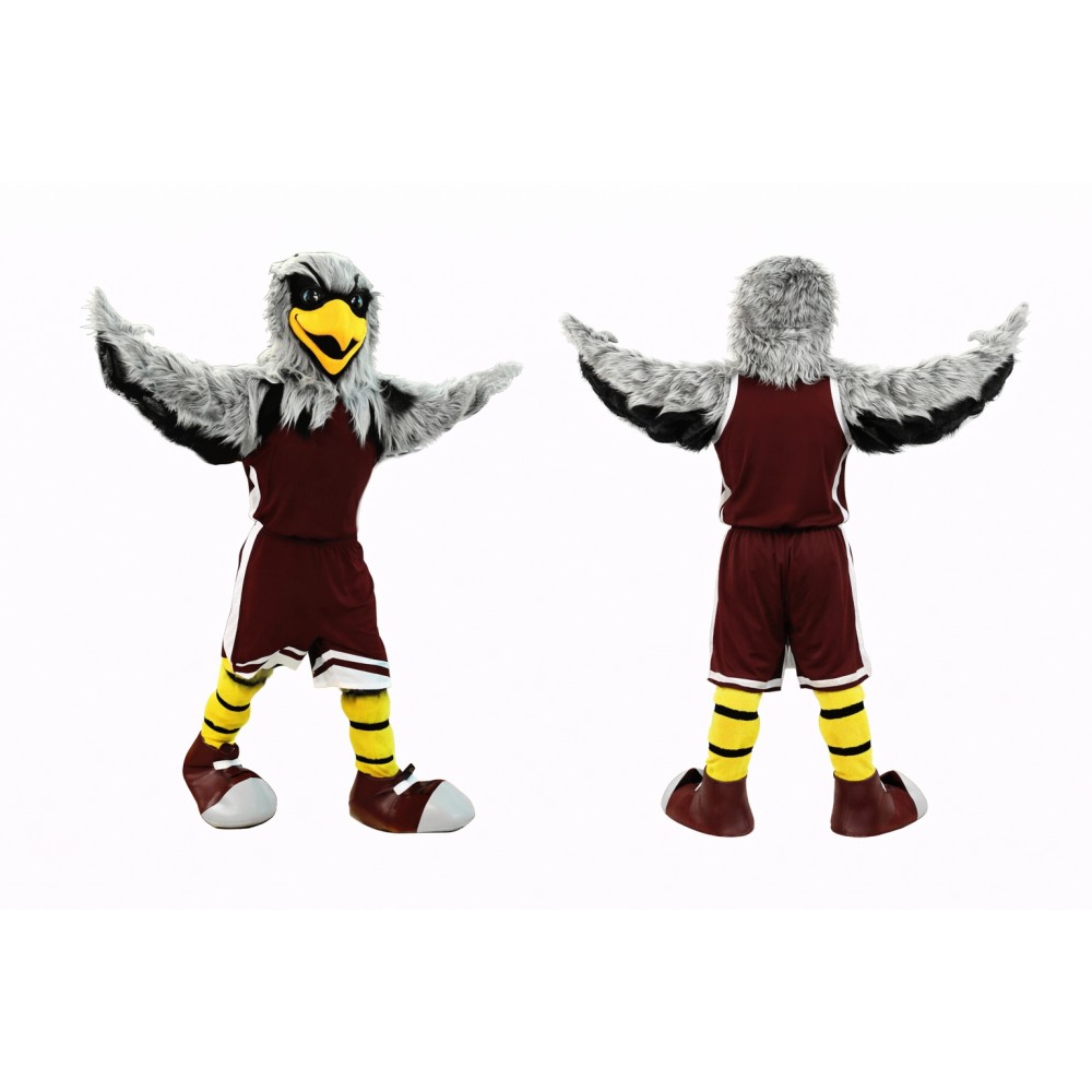 Furry Sport Eagle Mascot Costume