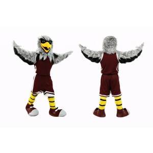 Furry Sport Eagle Mascot Costume