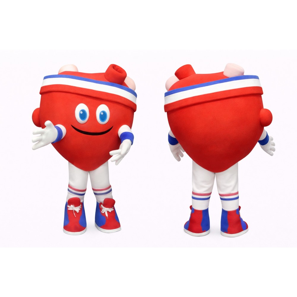 Heart Mascot Costume