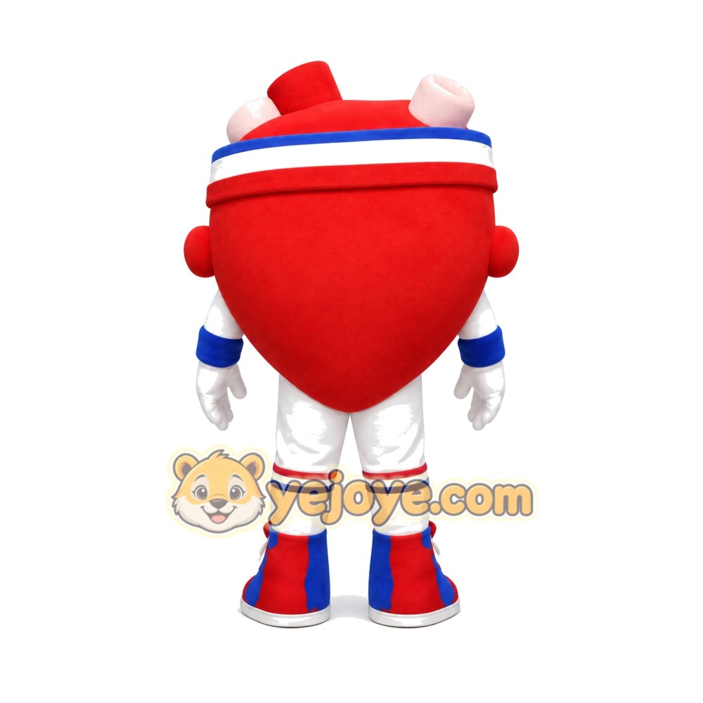 Heart Mascot Costume