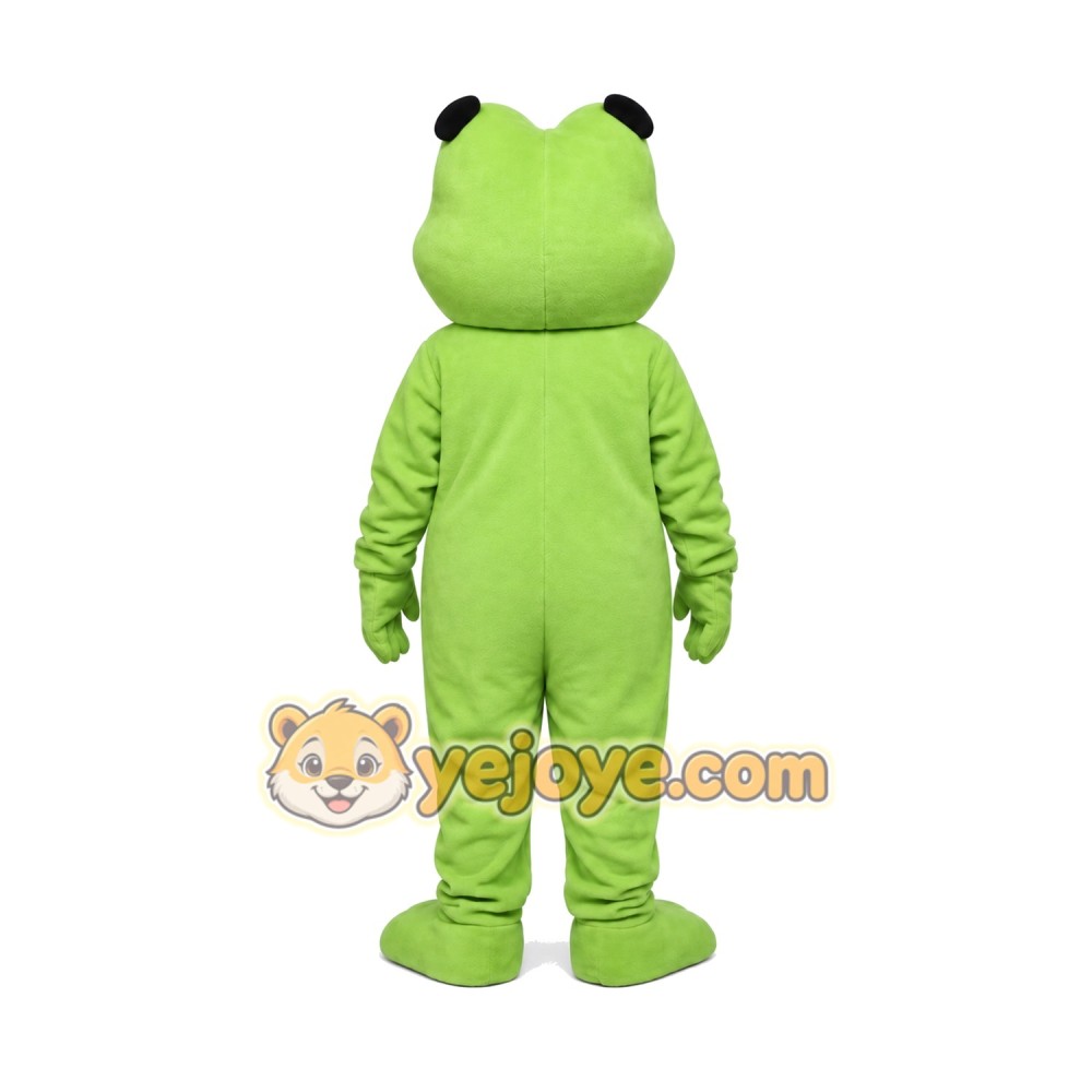 Happy Lightweight Green Frog Mascot Costume Happy Lightweight Green Frog Mascot Costume
