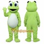 Happy Lightweight Green Frog Mascot Costume
