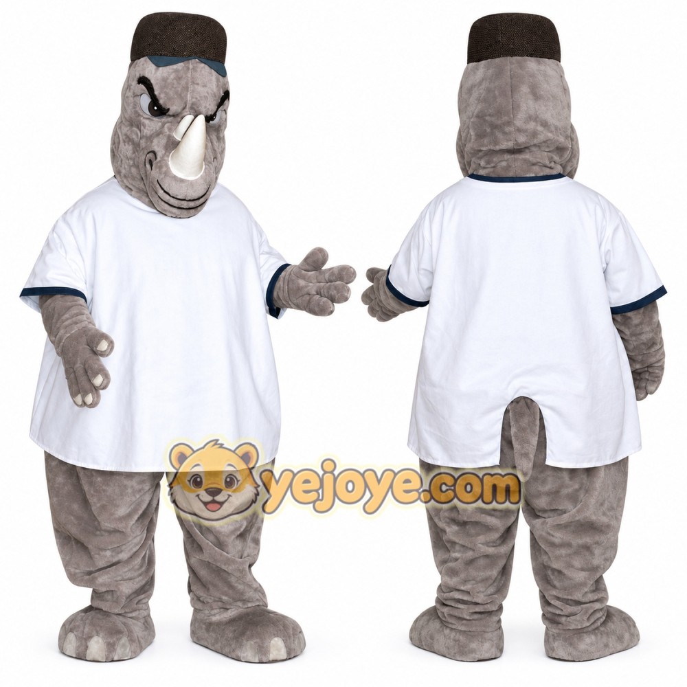 Sport Rhino Mascot Costume Sport Rhino Mascot Costume