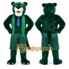 Green Panther Mascot Costume