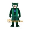 Green Panther Mascot Costume