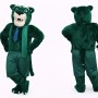 Green Panther Mascot Costume