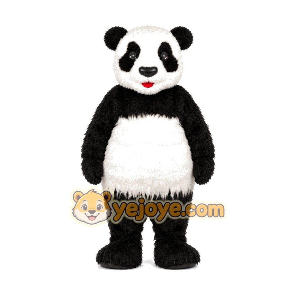 Realistic Panda Mascot Costume Realistic Panda Mascot Costume
