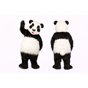 Realistic Panda Mascot Costume