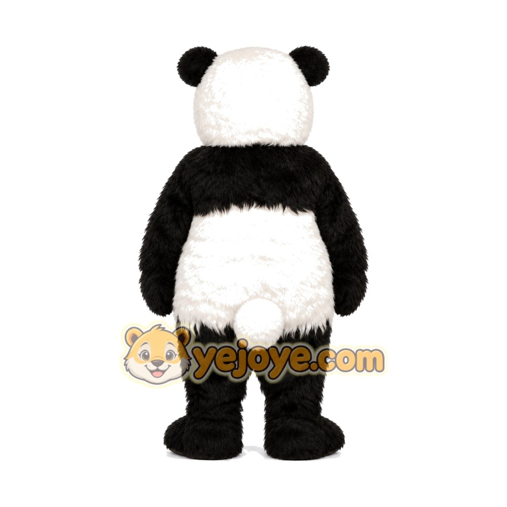Realistic Panda Mascot Costume Realistic Panda Mascot Costume