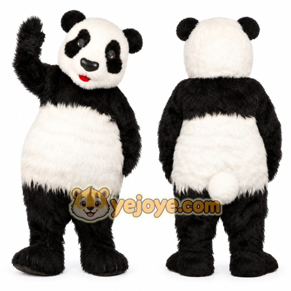 Realistic Panda Mascot Costume