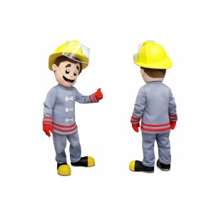 Firefighter Mascot Costume