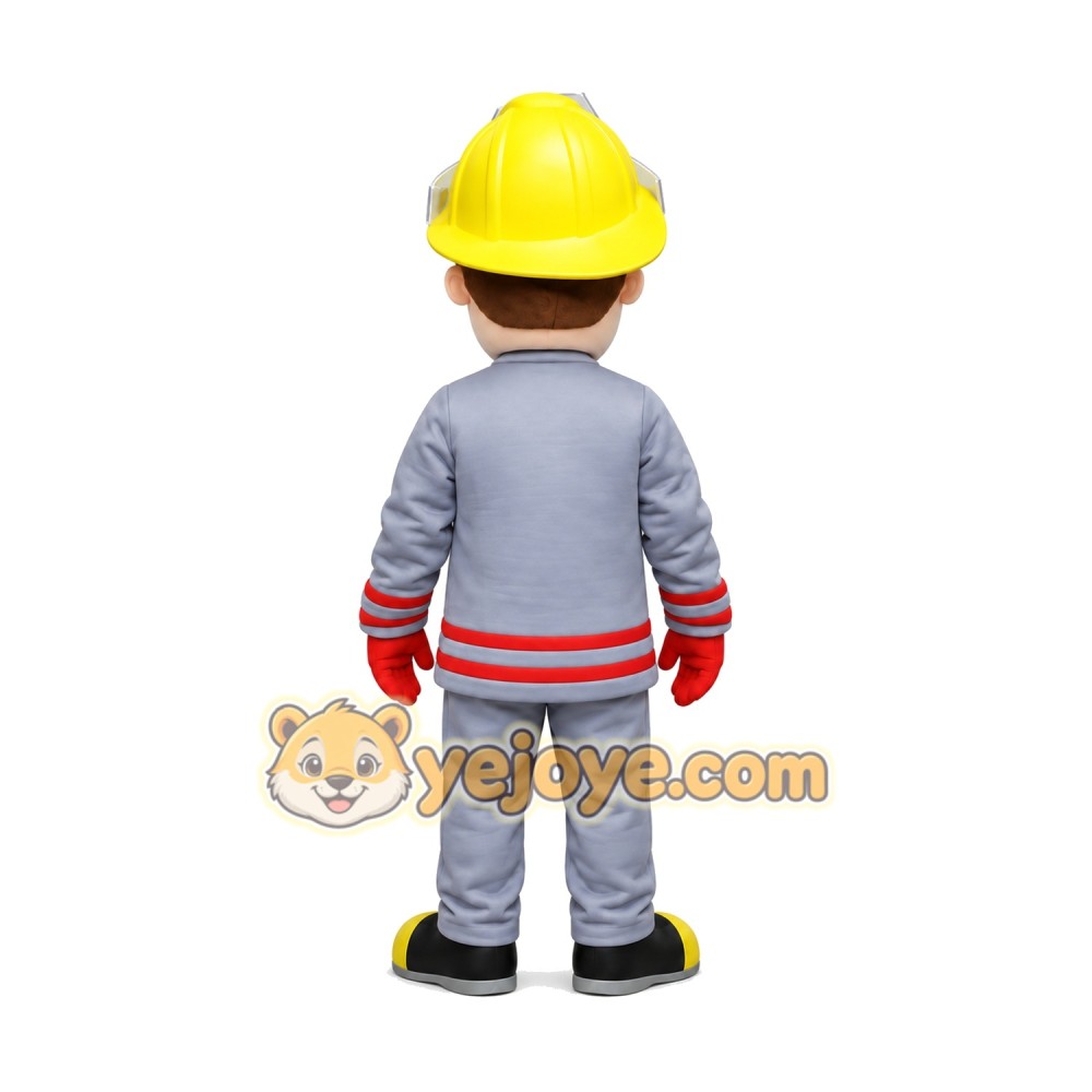 Firefighter Mascot Costume Firefighter Mascot Costume