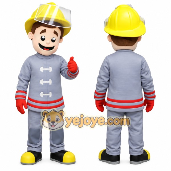Firefighter Mascot Costume