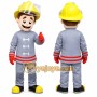 Firefighter Mascot Costume