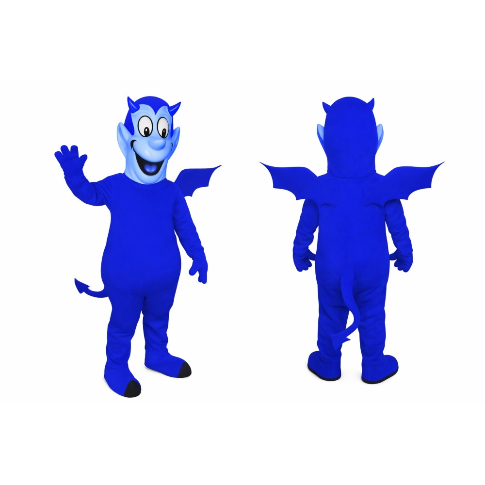 Blue Devil Mascot Costume