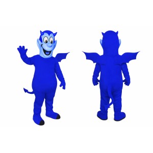 Blue Devil Mascot Costume