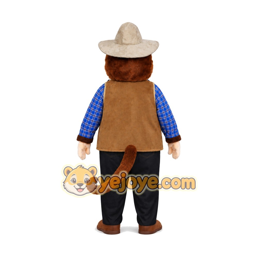 Sheriff Monkey Mascot Costume Sheriff Monkey Mascot Costume