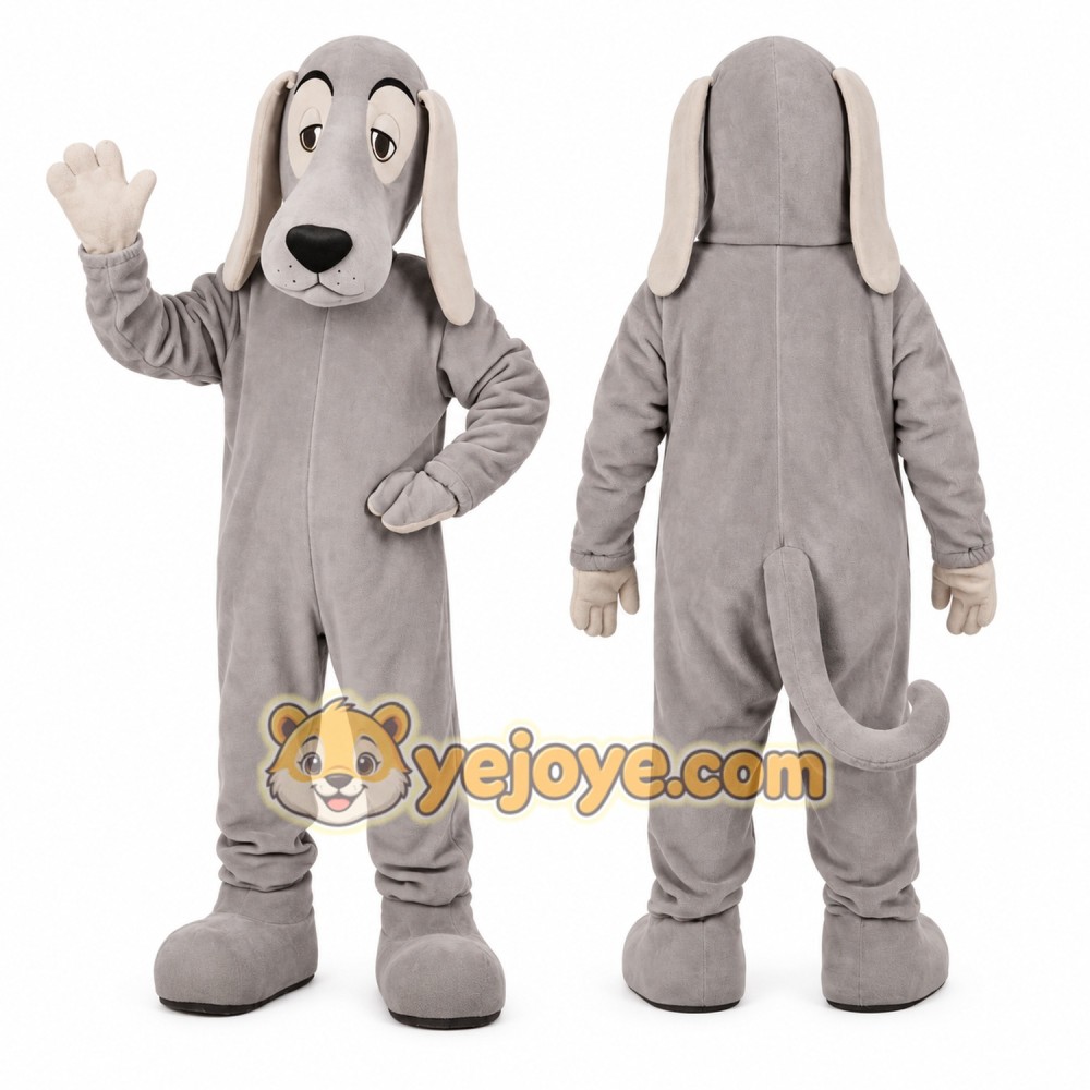 Weimaraner Dog Mascot Costume Weimaraner Dog Mascot Costume