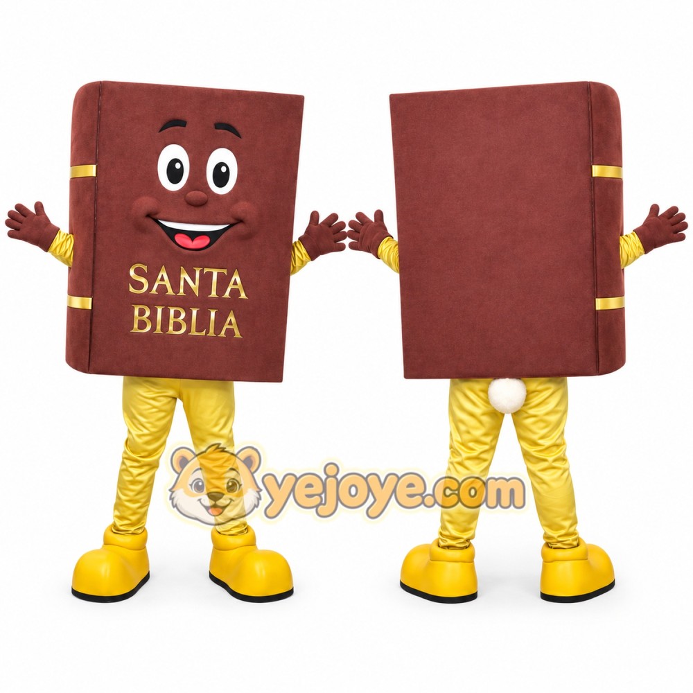 Bible Mascot Costume Bible Mascot Costume