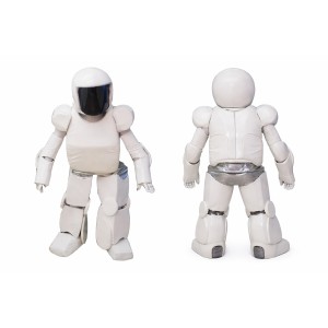 White Robot Mascot Costume