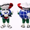 Mexico-Themed Globe Mascot Costume