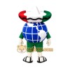 Mexico-Themed Globe Mascot Costume Mexico-Themed Globe Mascot Costume