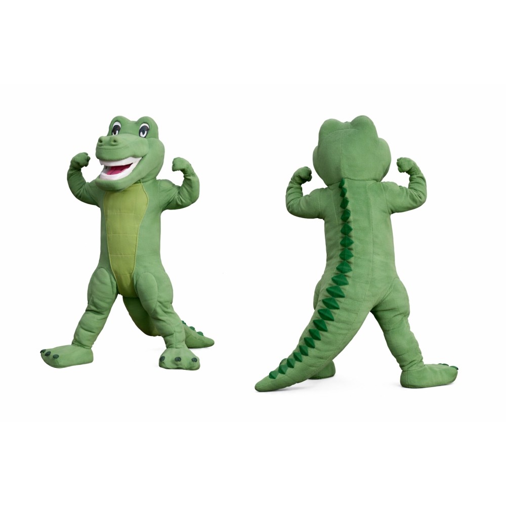 Happy Lightweight Crocodile Mascot Costume
