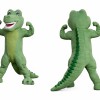 Happy Lightweight Crocodile Mascot Costume