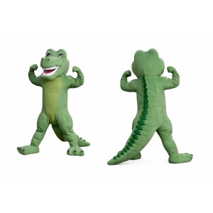Happy Lightweight Crocodile Mascot Costume