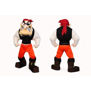 Fierce Pirate Mascot Costume