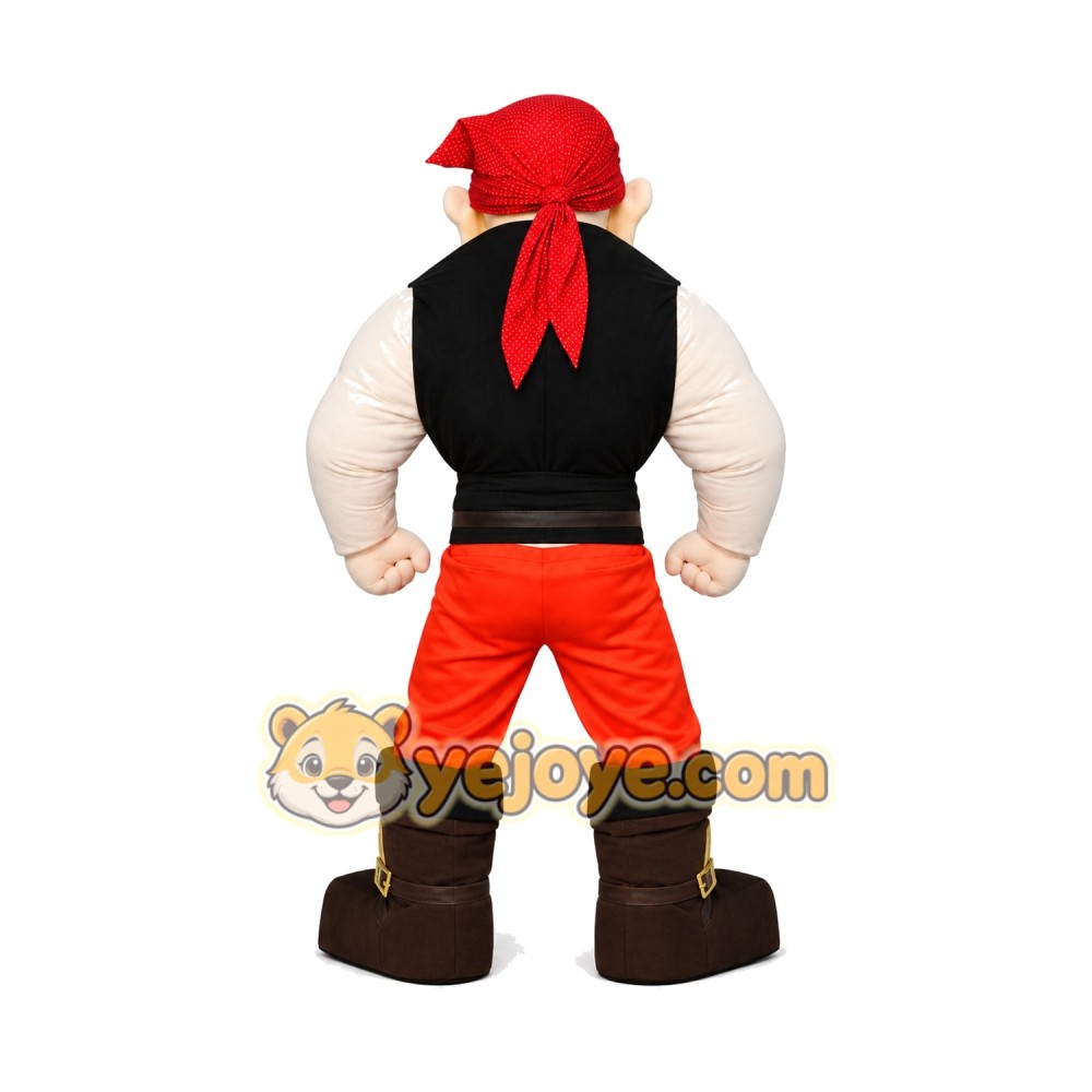 Fierce Pirate Mascot Costume Fierce Pirate Mascot Costume