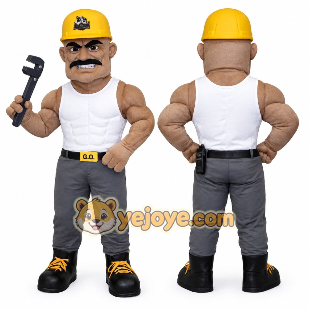 Engineer Mascot Costume Engineer Mascot Costume