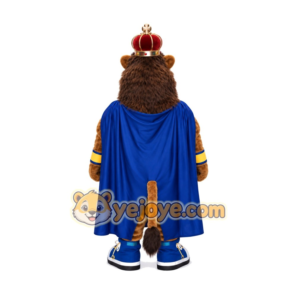 Power King Lion Mascot Costume