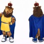 Power King Lion Mascot Costume