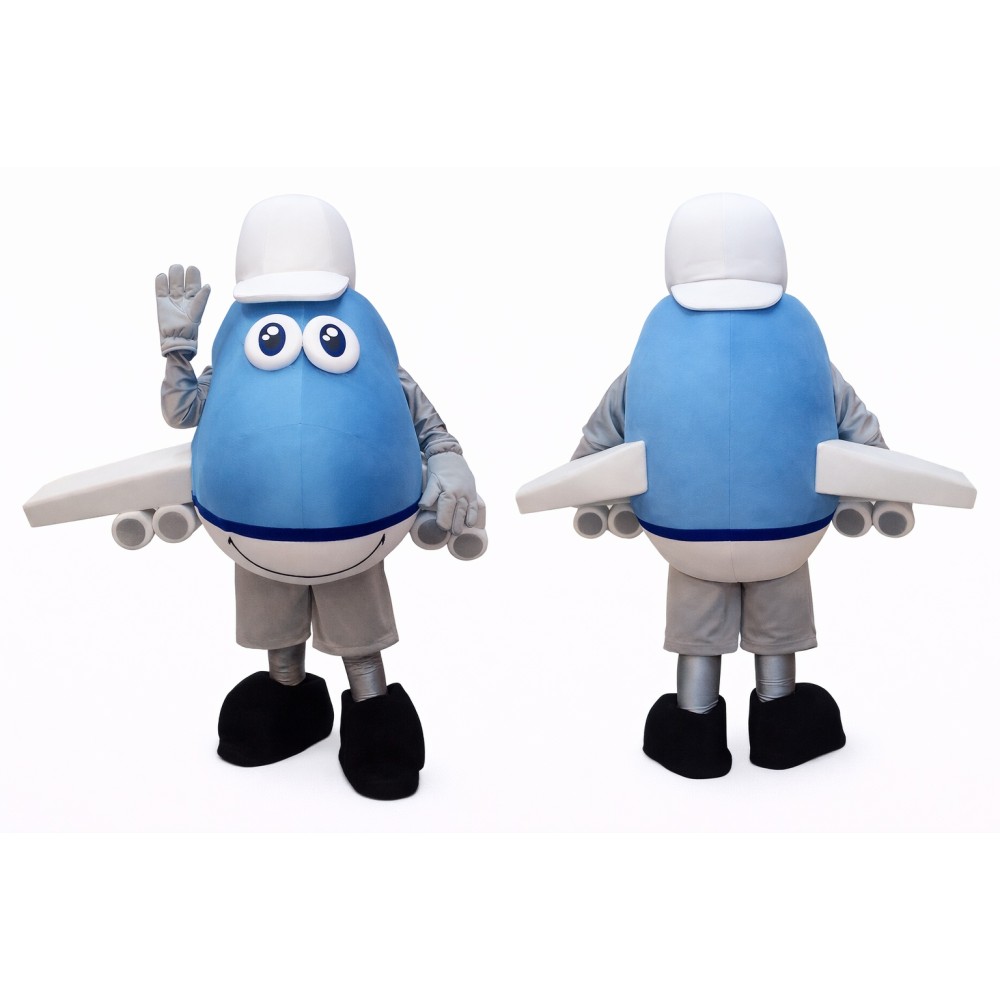 Airplane Mascot Costume