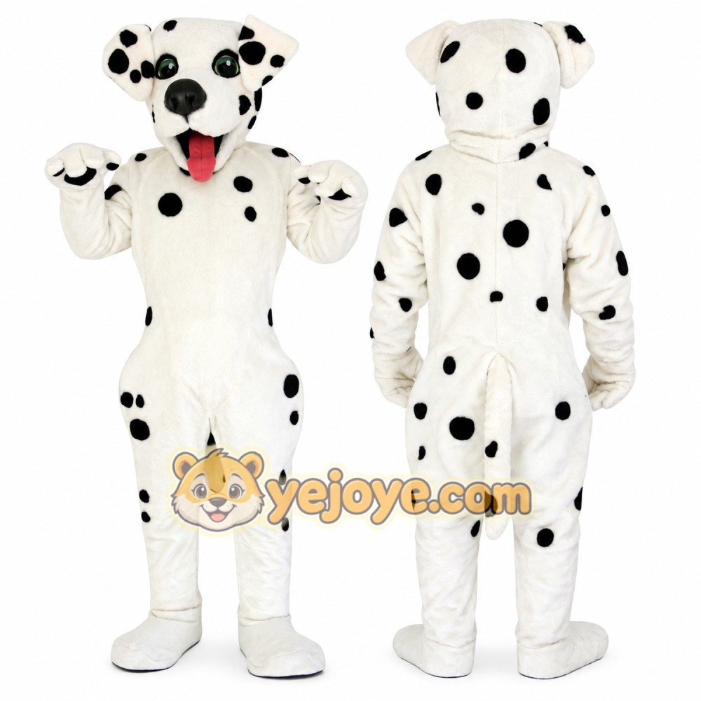 Dalmatian Dog Mascot Costume Dalmatian Dog Mascot Costume