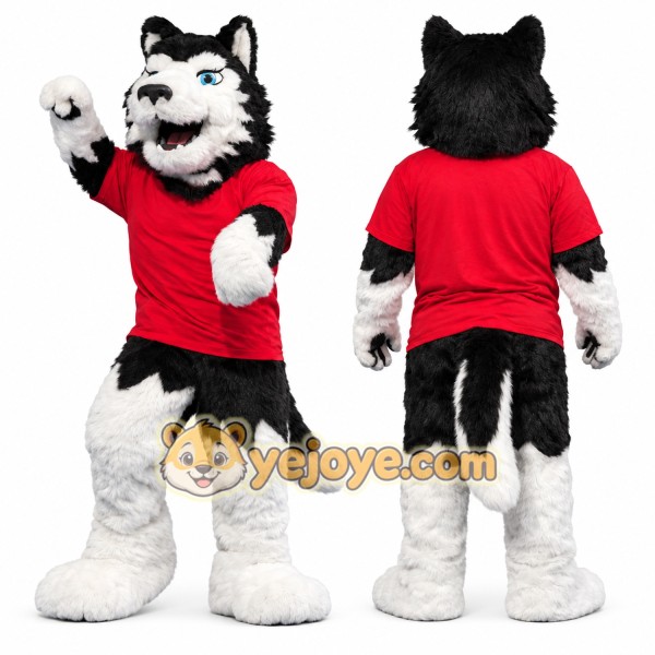Sport Wolf Mascot Costume For Adult