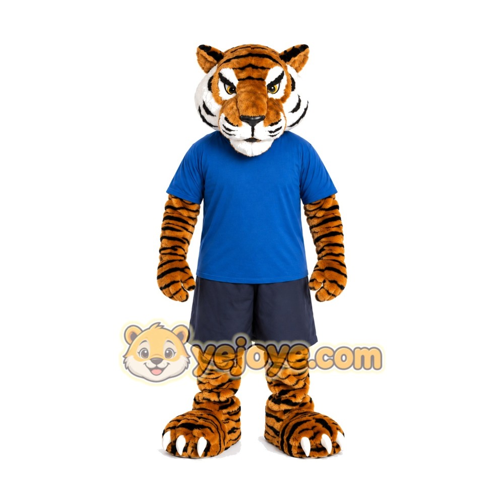 Sport Tiger Mascot Costume For Adult Sport Tiger Mascot Costume For Adult