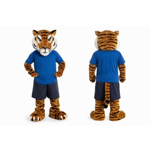 Sport Tiger Mascot Costume For Adult