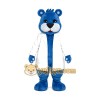 Blue Doctor Bear Mascot Costume