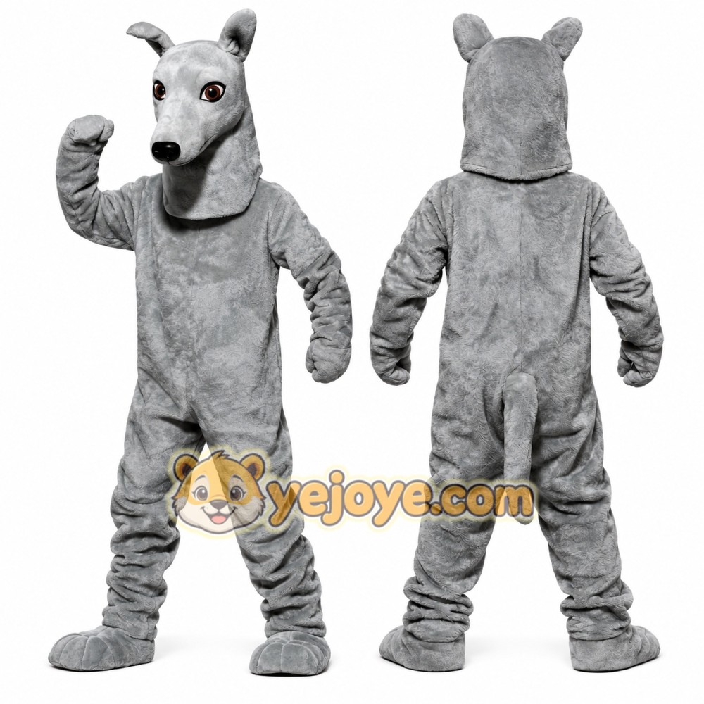 Greyhound Dog Mascot Costume Greyhound Dog Mascot Costume