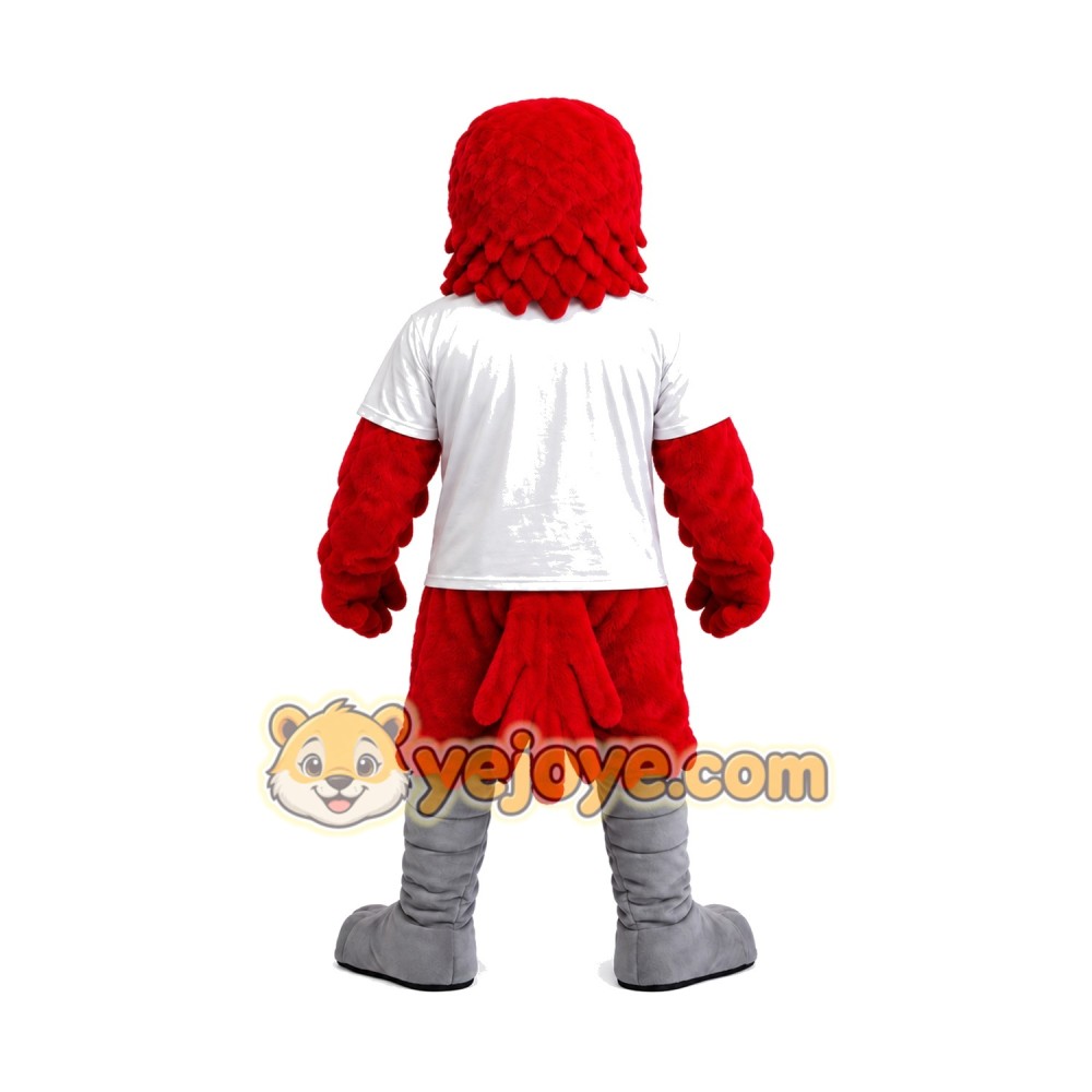 Red Eagle Mascot Costume Red Eagle Mascot Costume