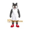 Power Sport Wolf Mascot Costume