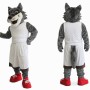 Power Sport Wolf Mascot Costume