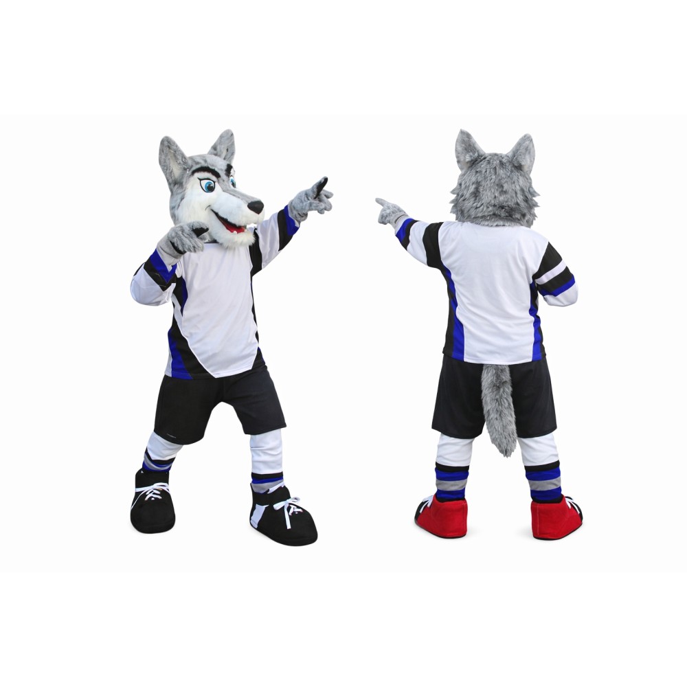 Adult Sport Wolf Mascot Costume