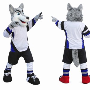 Adult Sport Wolf Mascot Costume