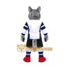Adult Sport Wolf Mascot Costume Adult Sport Wolf Mascot Costume