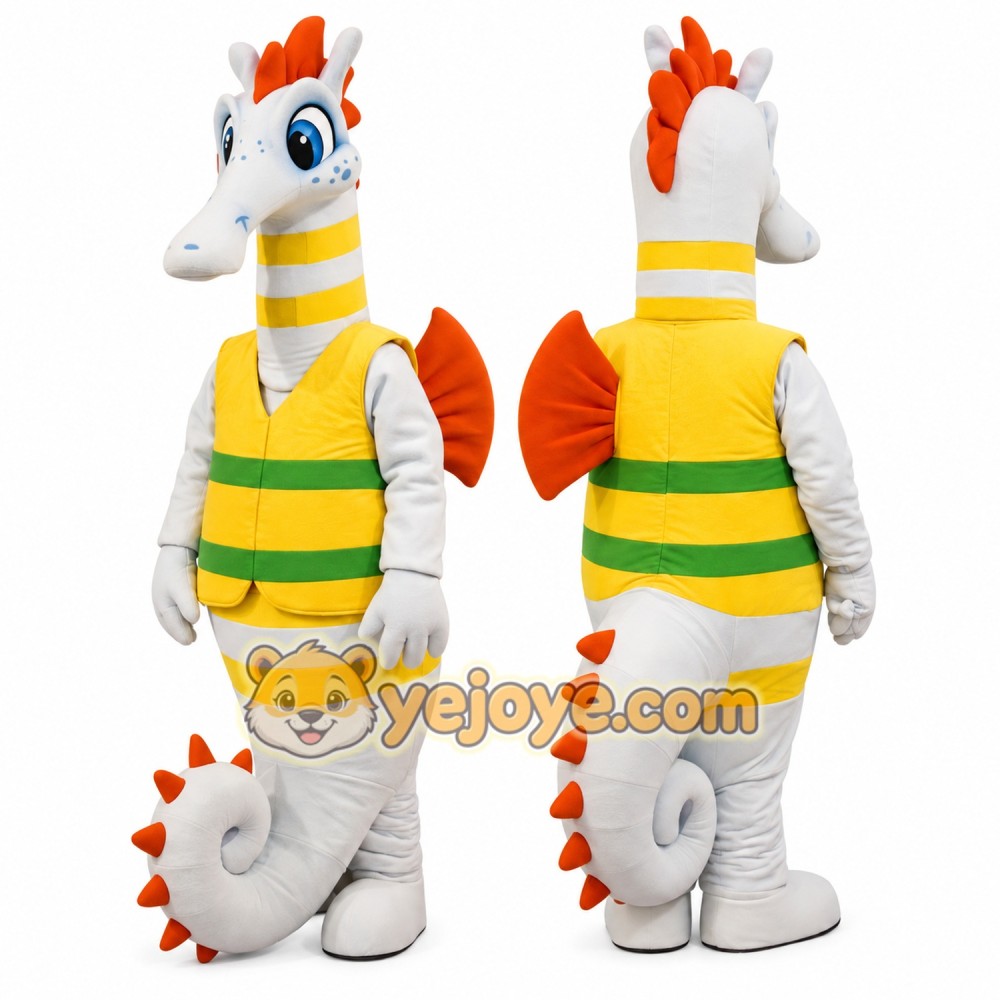 Seahorse Mascot Costume Seahorse Mascot Costume